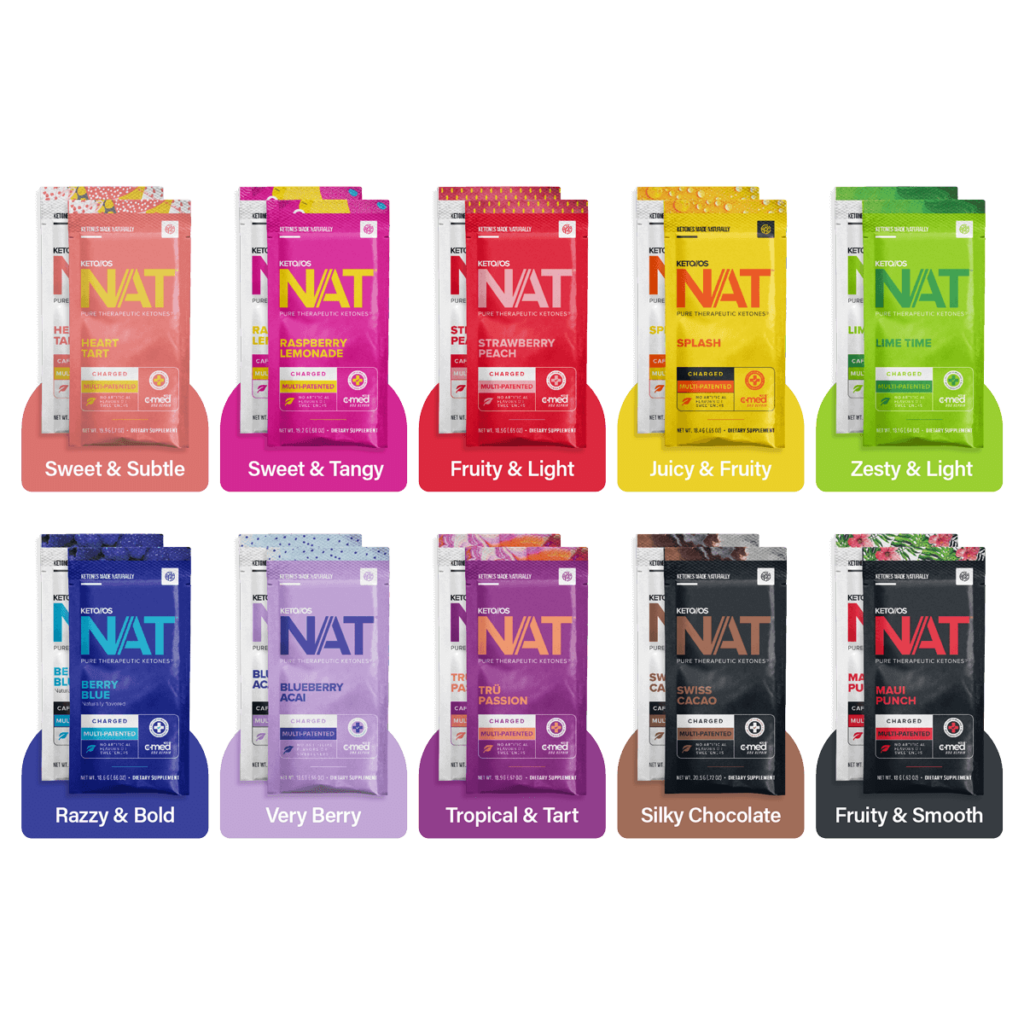 PRUVIT NAT20 | 10 flavors | Keto OS NAT ketones