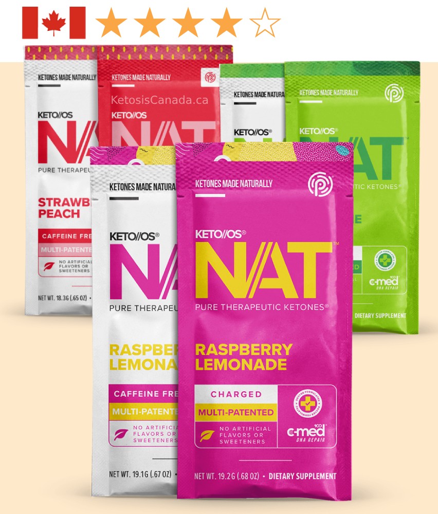PRUVIT Bundle: Top Keto OS NAT 3 Flavors (60 servings)