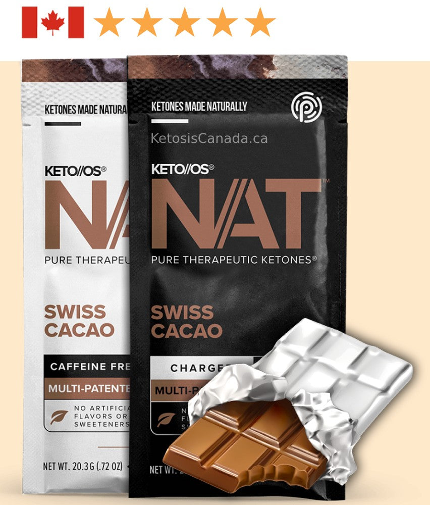 Pruvit Keto OS NAT Chocolat au cacao suisse - Cétones NAT