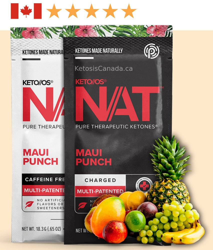 Keto OS NAT Maui Punch ketones - Pruvit Canada