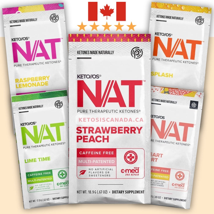 Pruvit Keto OS NAT Caffeine-Free Trial Sample Pack - Ketosis Canada