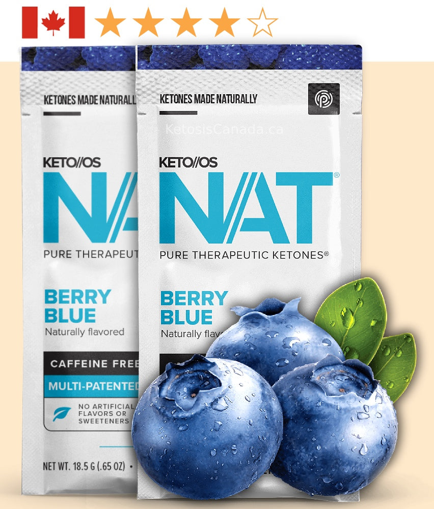 Berry Blue Pruvit Keto OS NAT ketones - Pruvit Canada