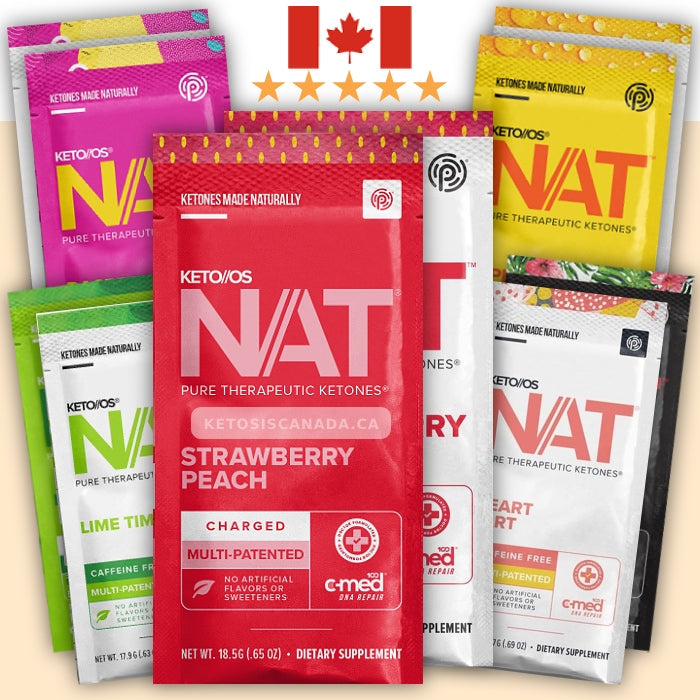 KETO OS NAT - Variety Flavor Trial Sample Packs