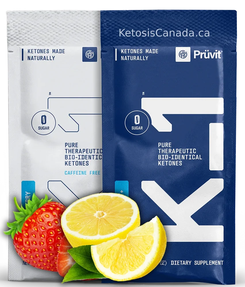 Pruvit K1 Ketones - Berry Lemon caffeine and caffeine-free