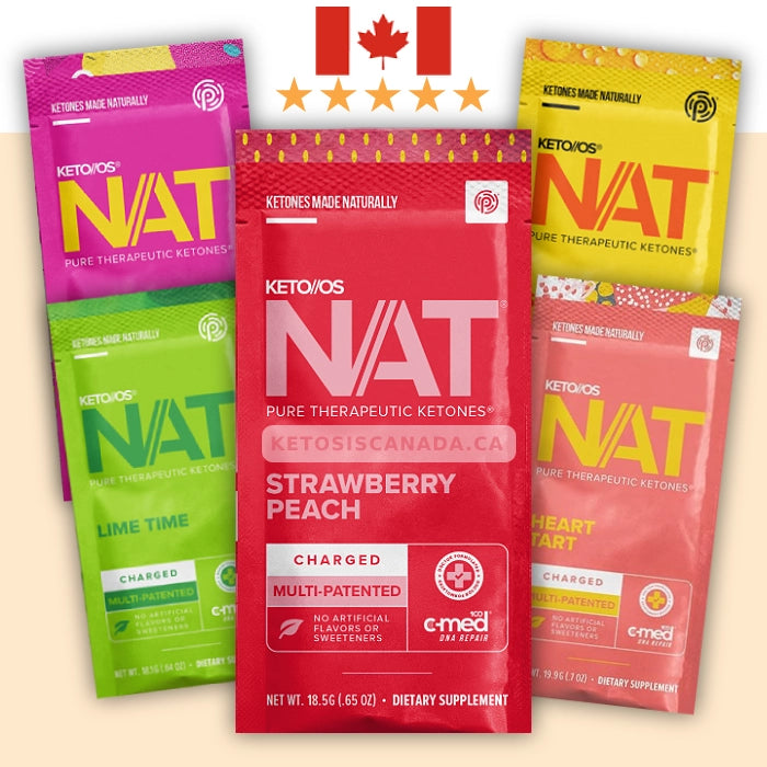 20 Pruvit KETO OS NAT Ketones - Trial Pack - Variety Flavor Sampler