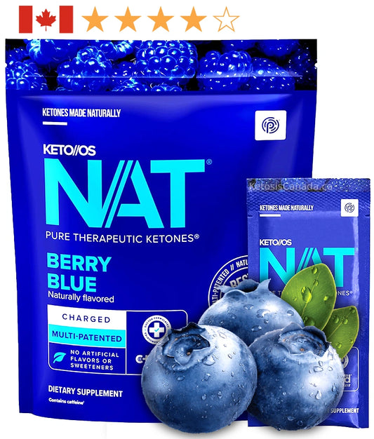 Berry Blue Pruvit Keto OS NAT ketones - Pruvit Canada