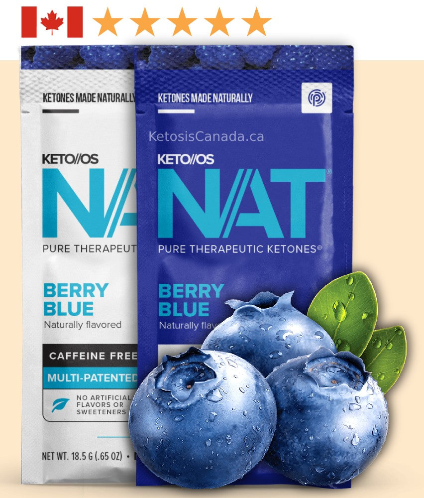 Berry Blue Pruvit Keto OS NAT ketones - Pruvit Canada