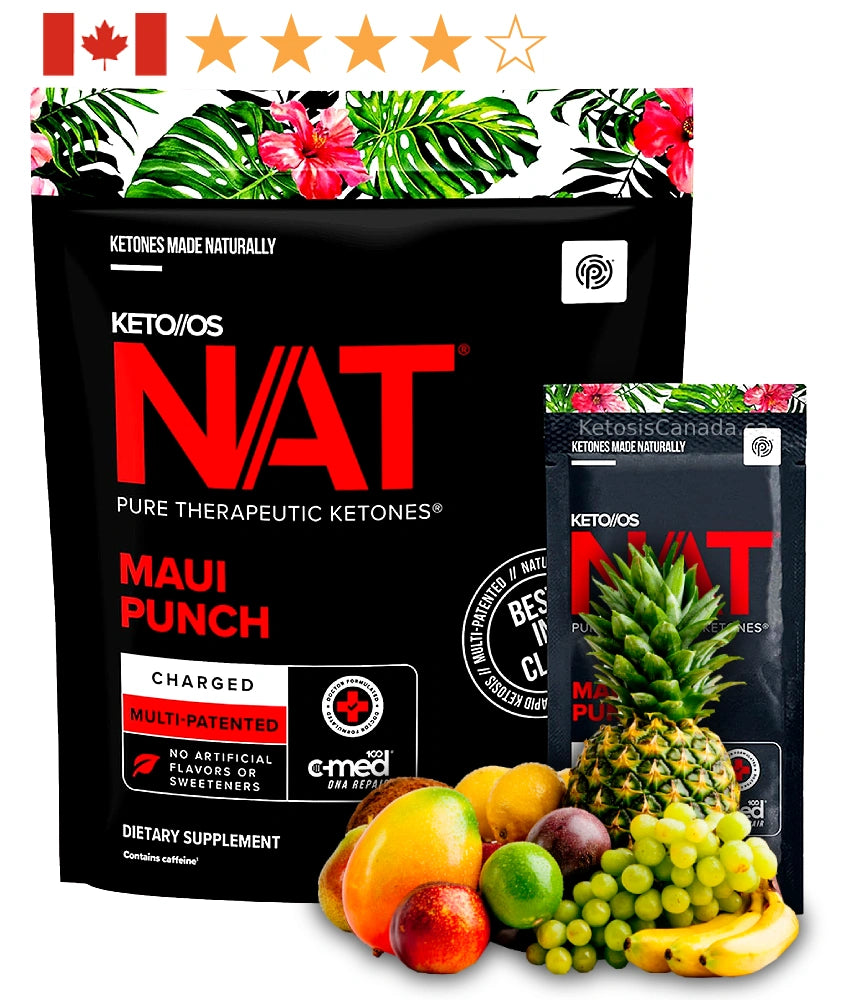 Keto OS NAT Maui Punch ketones - Pruvit Canada