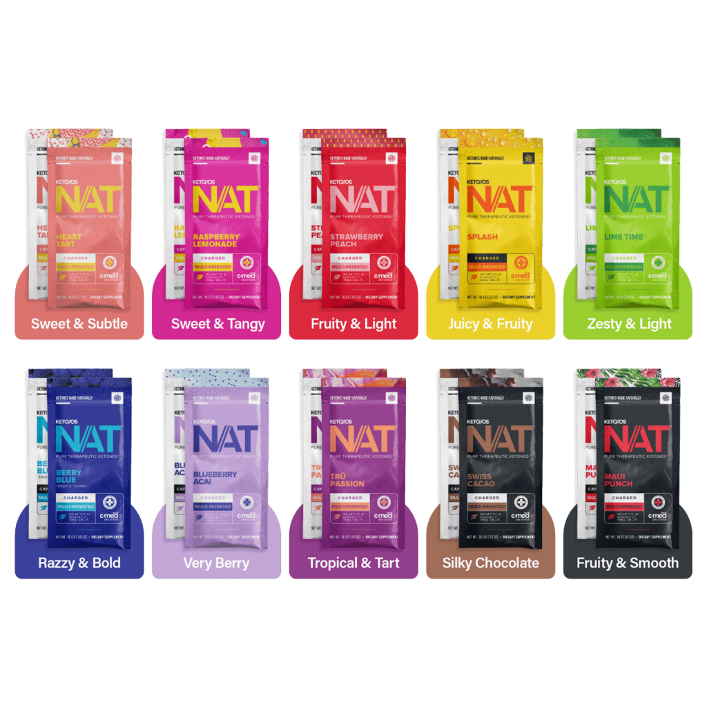 NAT20 (Pack varié de kits de défi de boissons cétoniques)