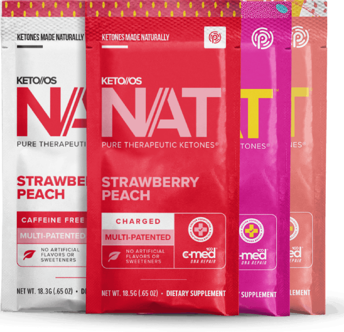 NAT Ketones Pruvit KETO OS NAT Berry Blue (Cheaper than Amazon)