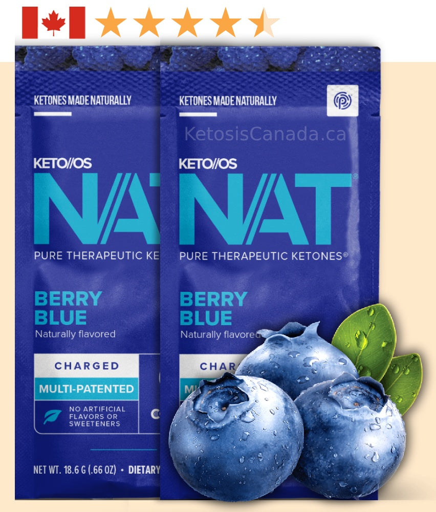 Berry Blue Pruvit Keto OS NAT ketones - Pruvit Canada