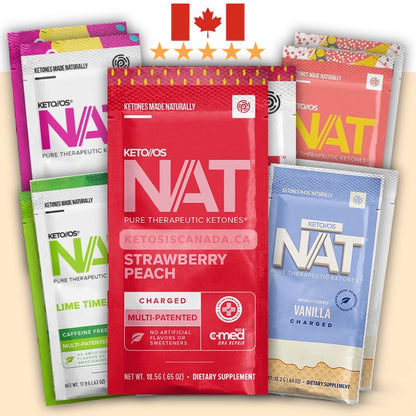 30 pack Mixed Charged and Caffeine-free Pruvit ketones trial pack