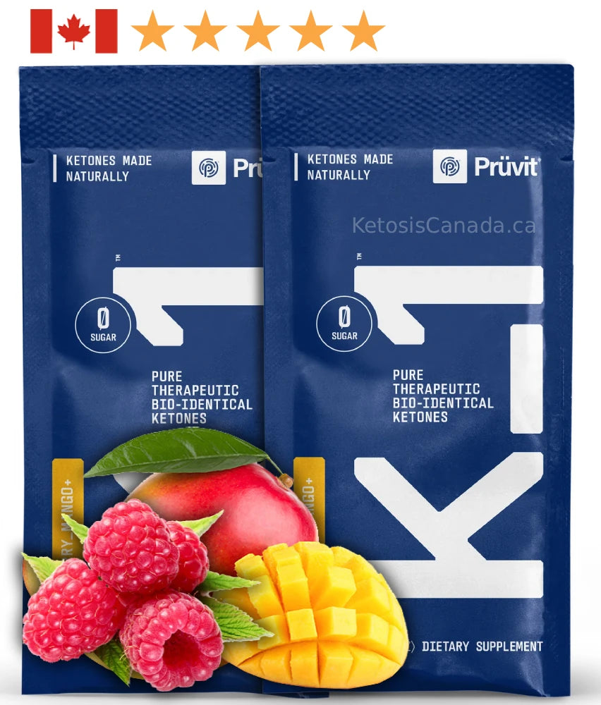 Pruvit K1 Ketones Charged - Berry Mango - Ketosis Canada
