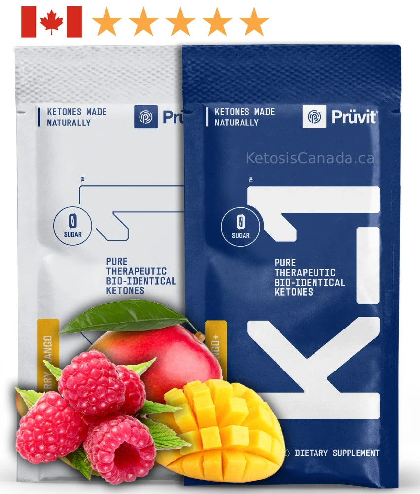 Pruvit K1 Ketones - Berry Mango - Ketosis Canada