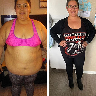 Erin - Ketones before and after