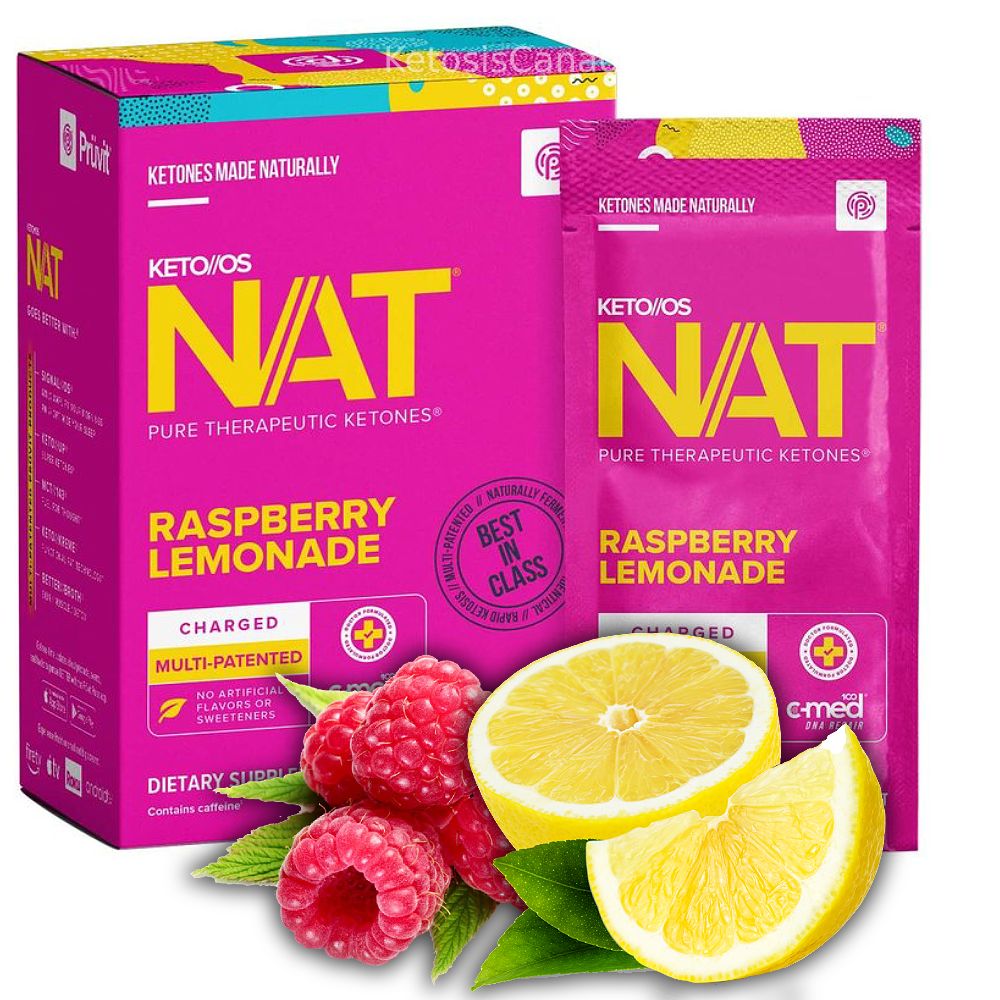 Pruvit Keto OS NAT Raspberry Lemonade - Discounted Bundles - Canada