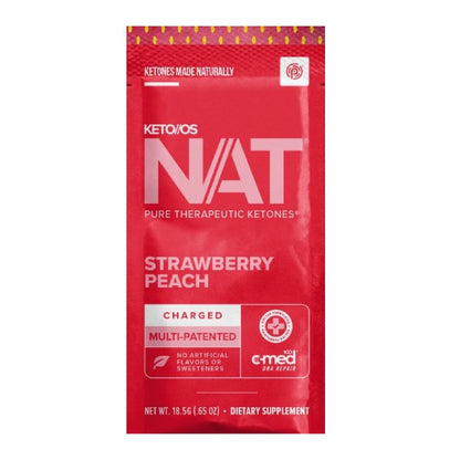 Strawberry Peach - Keto OS Nat Trial Pack Pruvit Canada